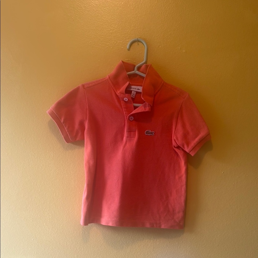 Lacoste Kids Polo Shirt - orange
